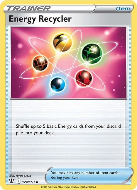 Energy Recycler (124/163) (SWSH05: Battle Styles)