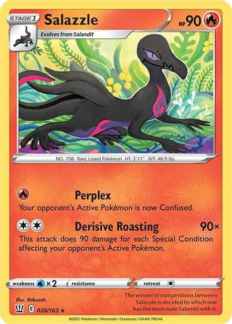 Salazzle (028/163) [SWSH05]