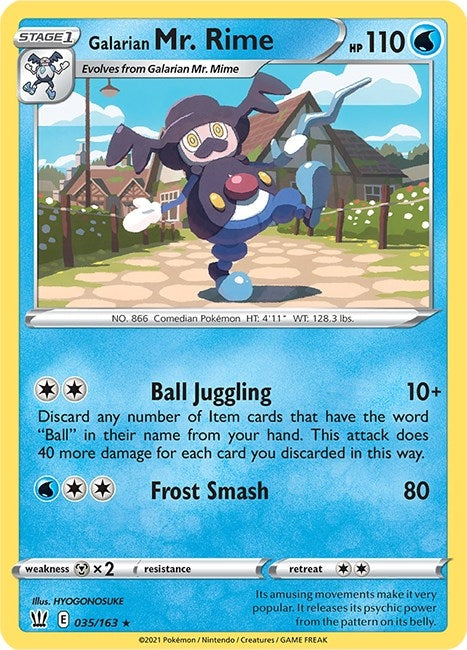 Galarian Mr Rime (035/163) [SWSH05]