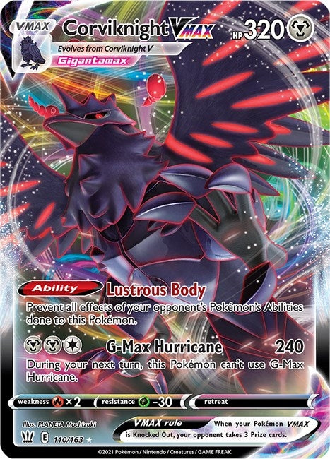 Corviknight VMAX (110/163) [SWSH05]