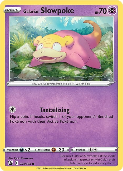 Galarian Slowpoke (054/163) [SWSH05]