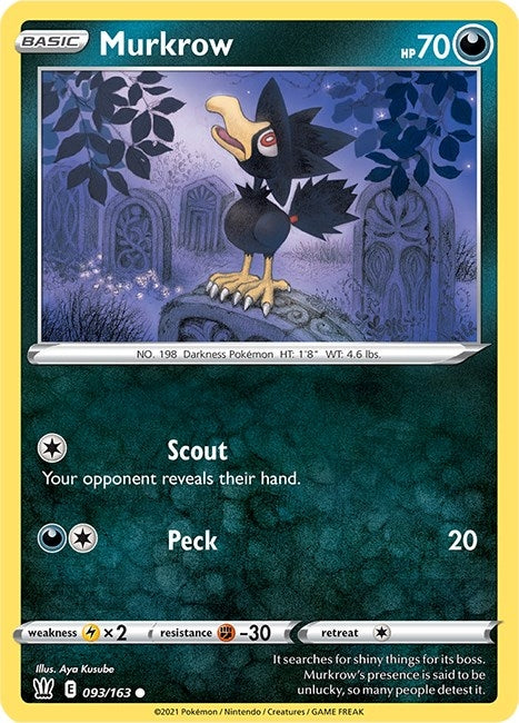 Murkrow (093/163) [SWSH05]