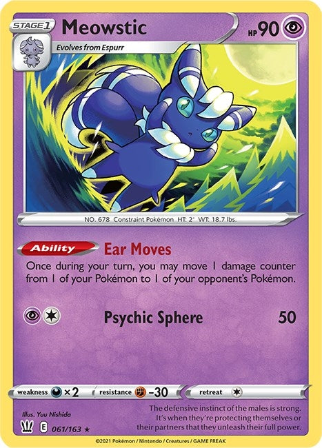 Meowstic (061/163) [SWSH05]