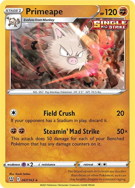 Primeape (067/163) [SWSH05]