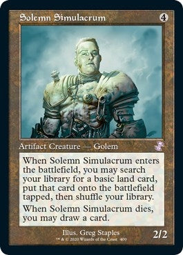 Solemn Simulacrum (Timeshifted) [Time Spiral Remastered]