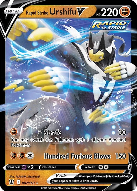 Rapid Strike Urshifu V (087/163) [SWSH05]