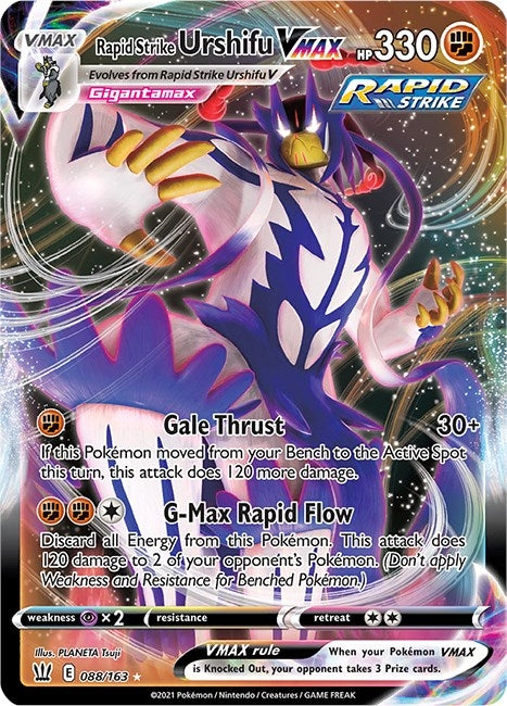 Rapid Strike Urshifu VMAX (088/163) [SWSH05]