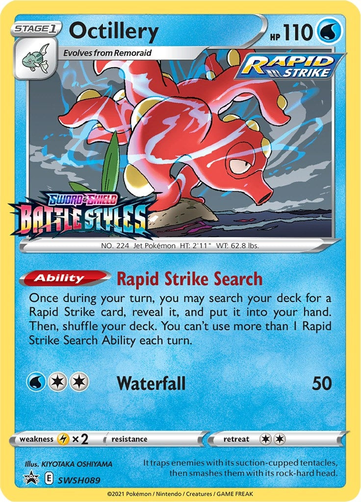 Octillery SWSH089 Prerelease (SWSH089) [SWSD]