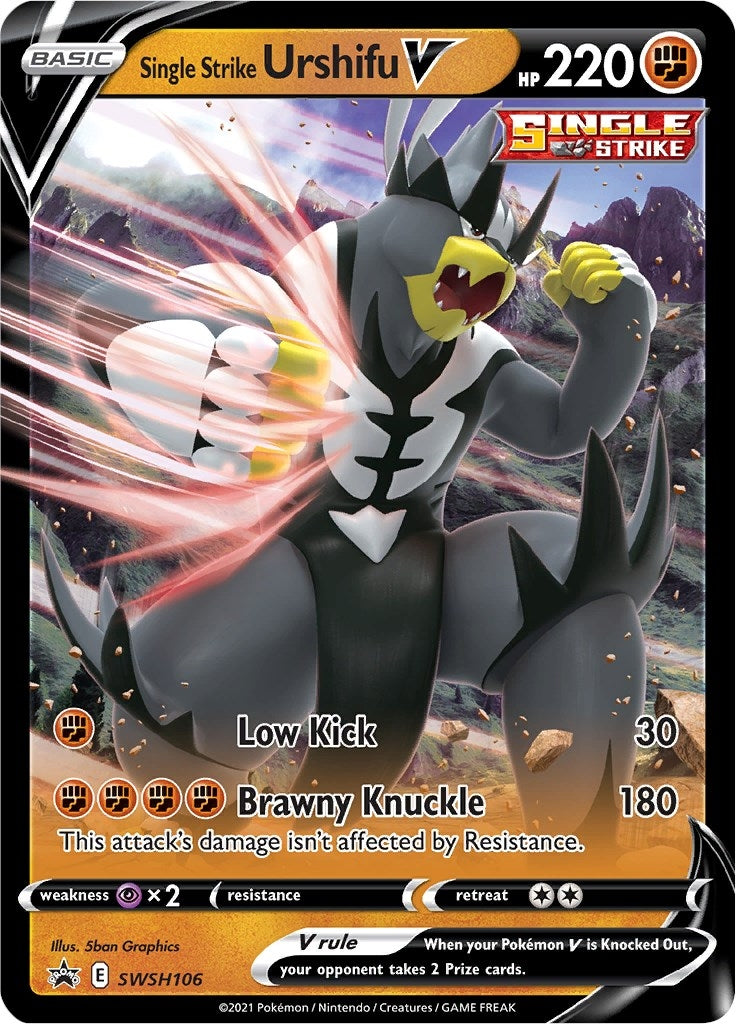 Single Strike Urshifu V SWSH106 (SWSH106) [SWSD]