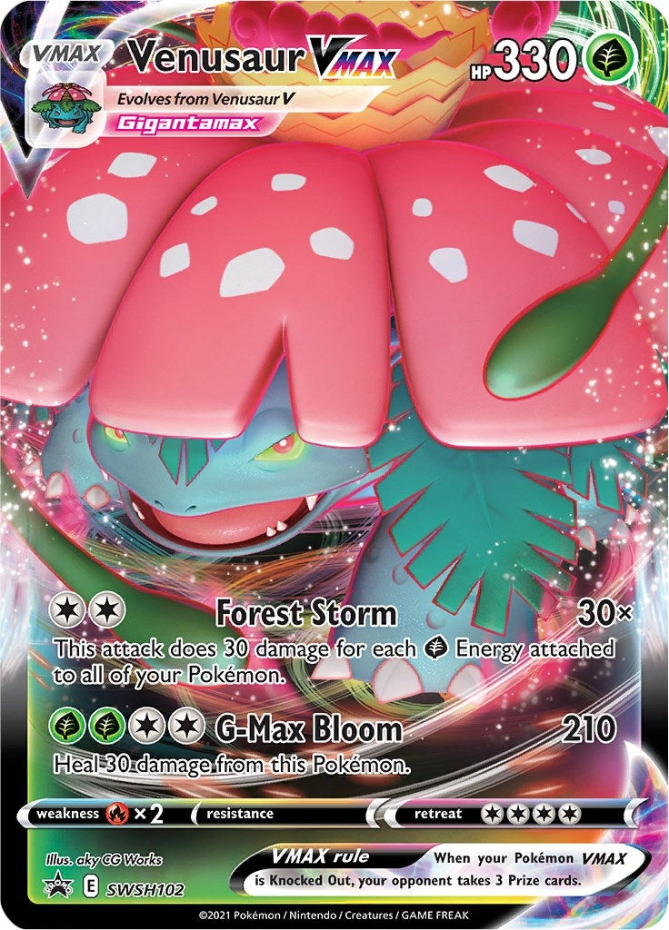 Venusaur VMAX (SWSH102) [Sword & Shield: Black Star Promos]