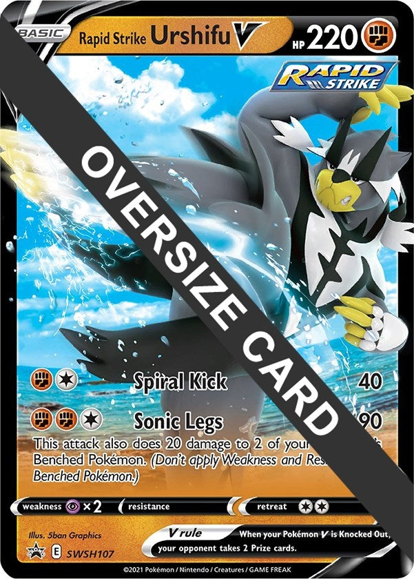 Rapid Strike Urshifu V SWSH107 (SWSH107) [PR]