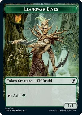 Llanowar Elves Token (12) [TSR]