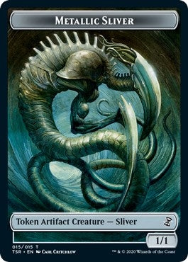 Metallic Sliver Token [Time Spiral Remastered Tokens]