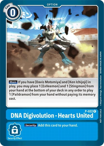 Image for DNA Digivolution - Hearts United (Special Release Memorial Pack) [Digimon Promotion Cards]