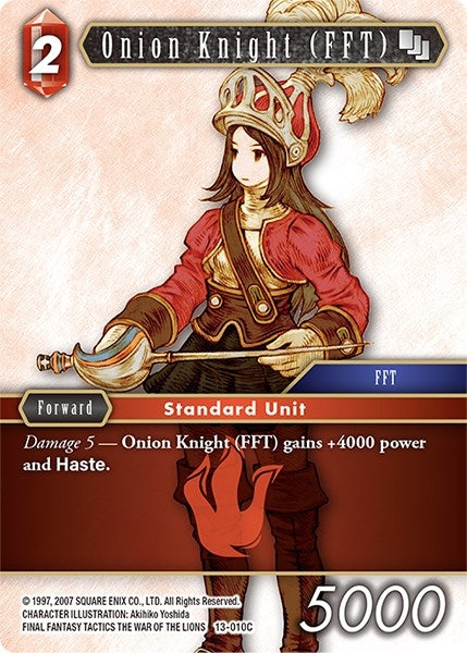 Onion Knight FFT 13 010C (13-010C) [OP13]