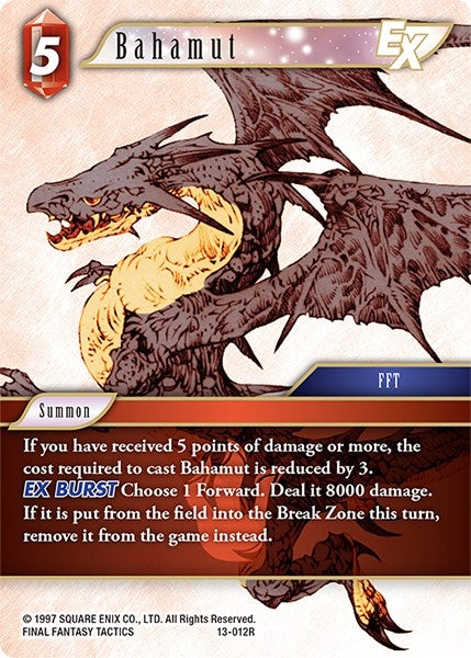 Bahamut EX (13-012R) [OP13]