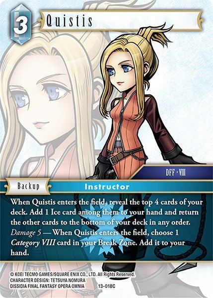 Quistis (13-018H) [OP13]