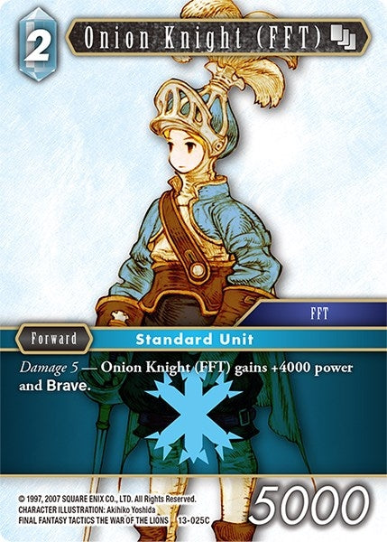 Onion Knight FFT 13 025C (13-025C) [OP13]