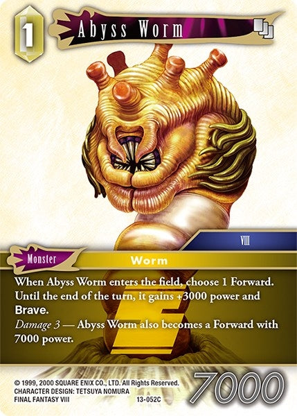 Abyss Worm (13-052C) [OP13]