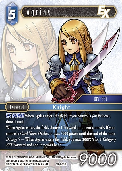 Agrias EX (13-086R) [OP13]