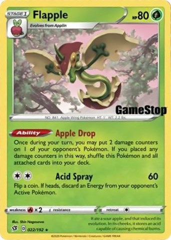 Flapple 022 192 Gamestop Exclusive (022/192) [MCAP]