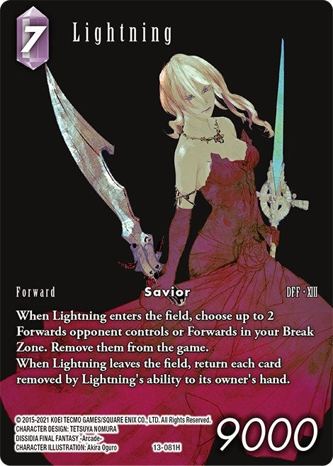Lightning 13 081 Full Art (13-081H) [OP13]