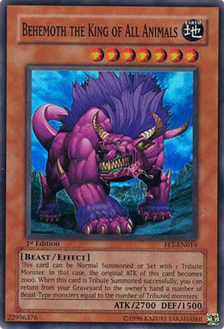 Behemoth the King of All Animals (FET-EN014)
