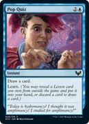 Pop Quiz [Strixhaven: School of Mages]