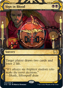 Sign in Blood [Strixhaven: School of Mages Mystical Archive]