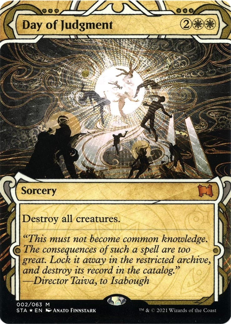 Day of Judgment Foil Etched (2) [STA]