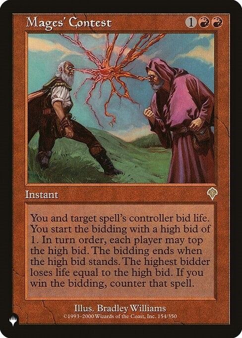 Mages Contest (154) [LIST]