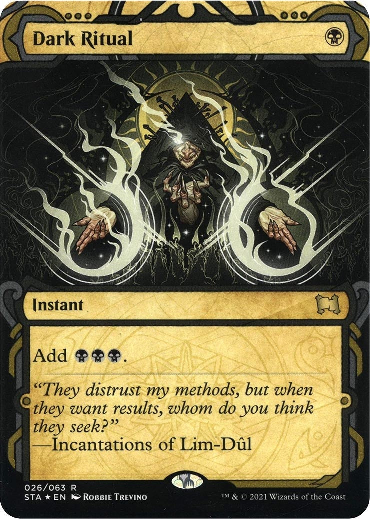Dark Ritual Foil Etched (26) [STA]