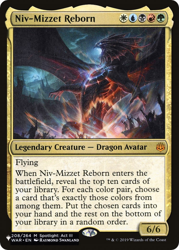 Niv Mizzet Reborn (208) [LIST]