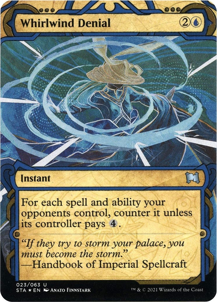 Whirlwind Denial Foil Etched (23) [STA]