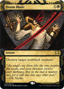 Doom Blade Foil Etched (28) [STA]