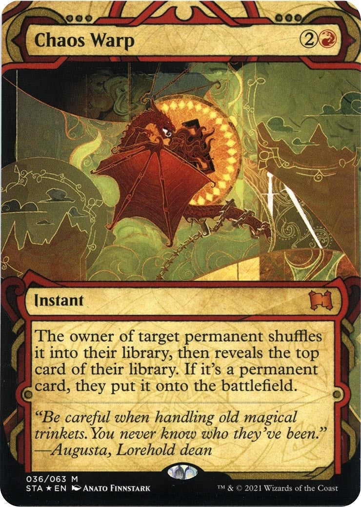 Chaos Warp Foil Etched (36) [STA]