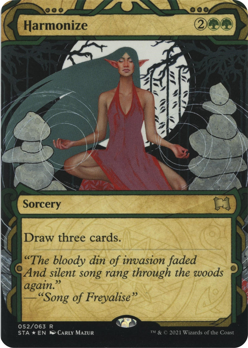 Harmonize Foil Etched (52) [STA]
