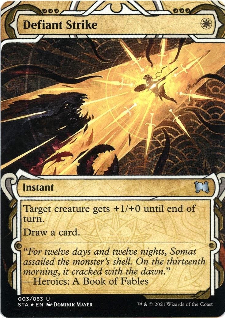 Defiant Strike Foil Etched (3) [STA]