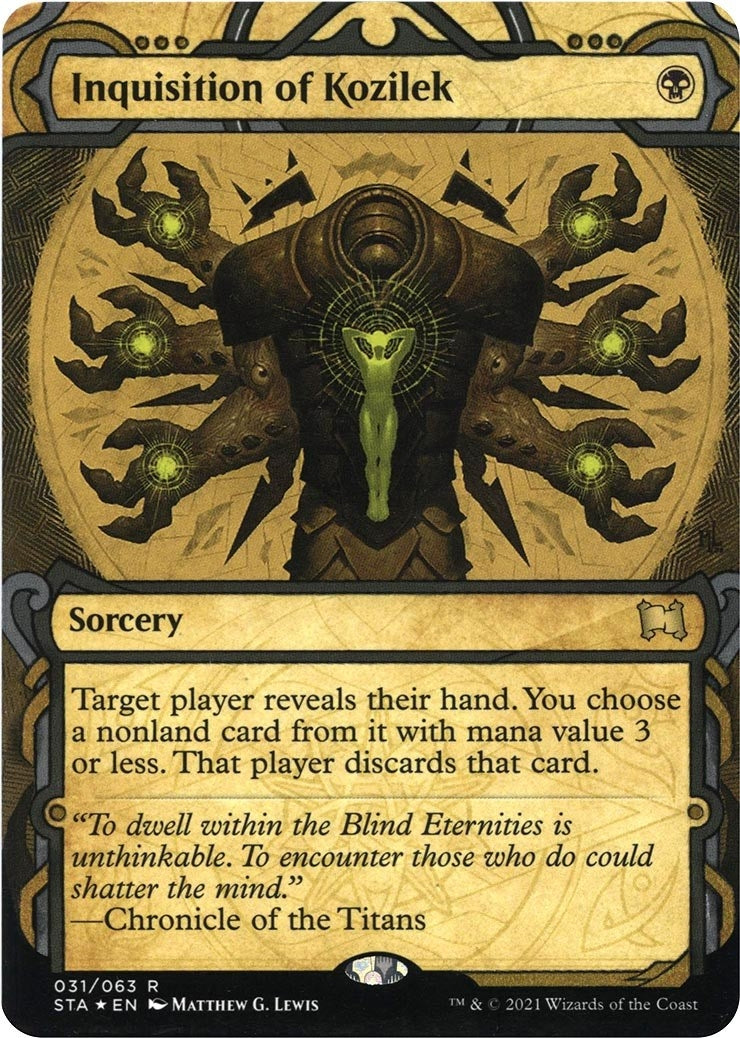 Inquisition of Kozilek Foil Etched (31) [STA]