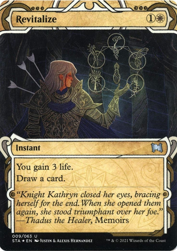 Revitalize Foil Etched (9) [STA]