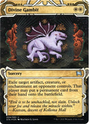 Divine Gambit (Foil Etched) [Strixhaven: School of Mages Mystical Archive]