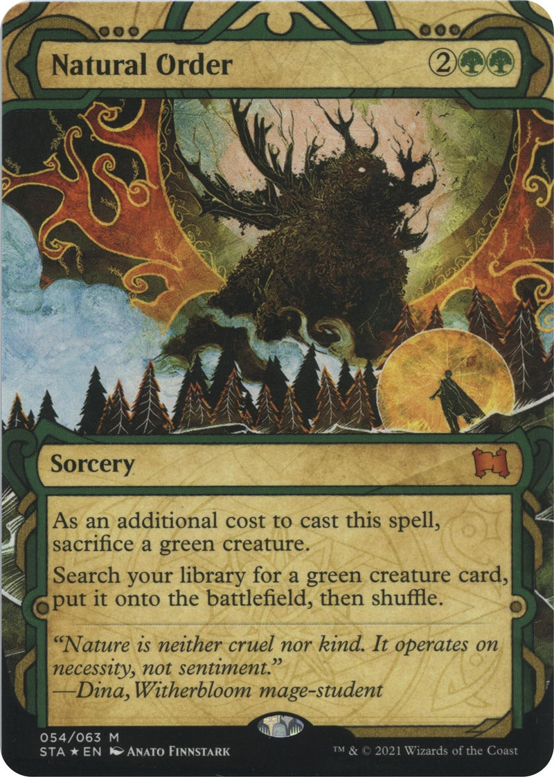 Natural Order Foil Etched (54) [STA]