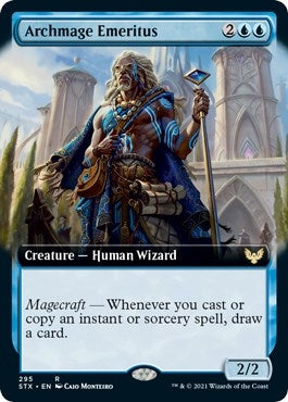 Archmage Emeritus Extended Art (295) [STX]