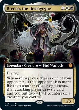 Breena the Demagogue Extended Art (328) [C21]
