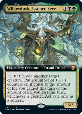 Willowdusk Essence Seer Extended Art (333) [C21]