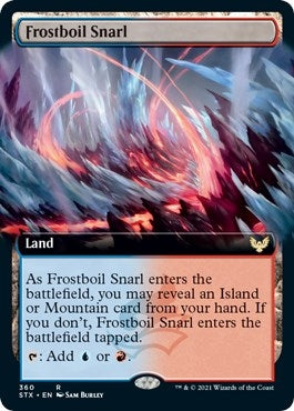 Frostboil Snarl Extended Art (360) [STX]