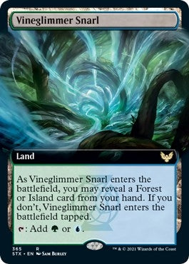 Vineglimmer Snarl Extended Art (365) [STX]