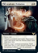 Academic Probation (Extended Art) [Strixhaven: School of Mages]