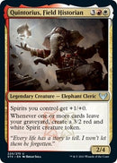 Quintorius, Field Historian [Strixhaven: School of Mages]