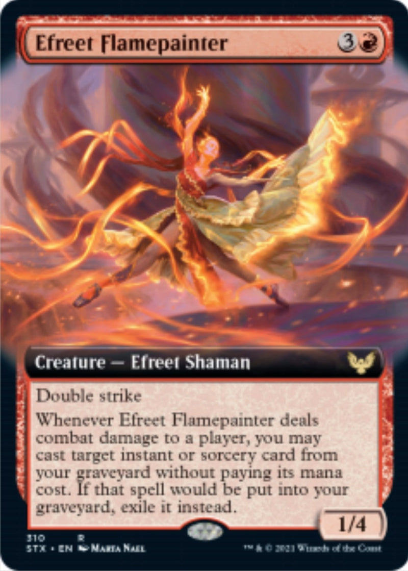 Efreet Flamepainter Extended Art (310) [STX]